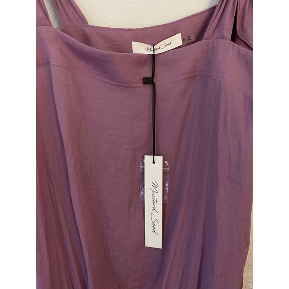 Mustard Seed Lilac Butterfly thong bodysuit - Picture 7 of 11